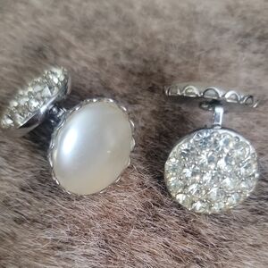 Sarah Coventry Double Sided Vtg. Earrings